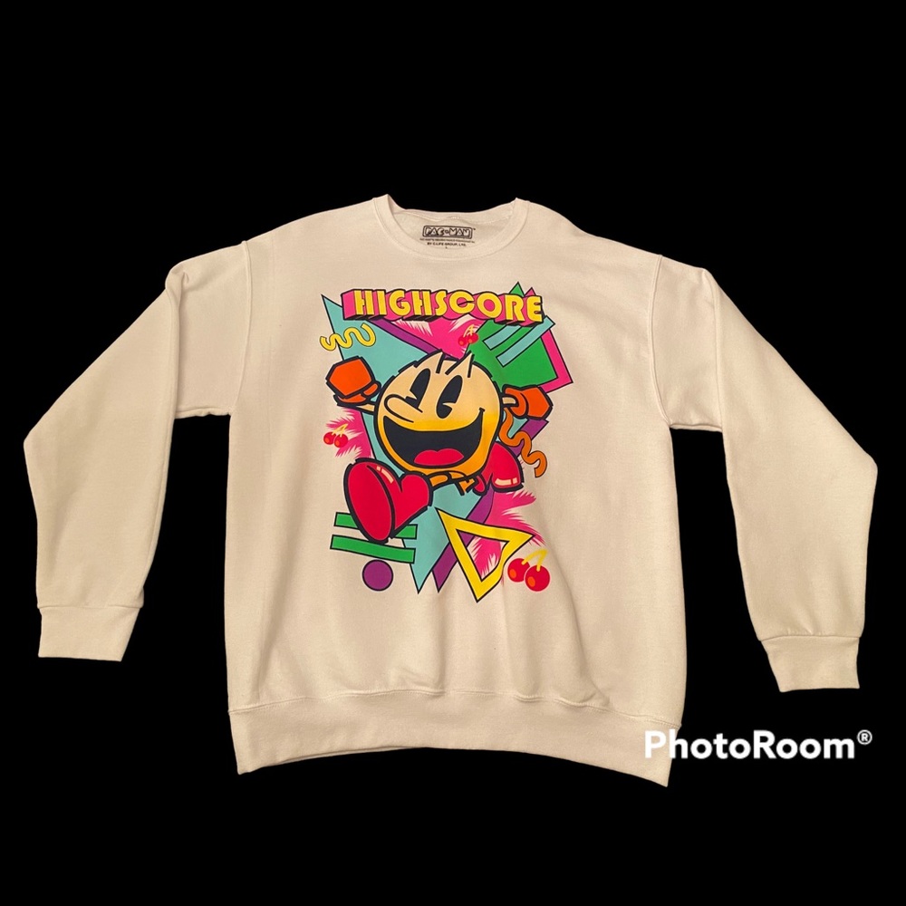 High score PAC Man Crew Neck Sweatshirt